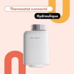 T�te thermostatique - xanlite - pour radiateur hydraulique - syst�me connect�