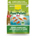 Tetra aliment complet pond pellets mini en granul�s - pour petit poisson de bassin - 4l