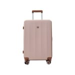Texier - valise taille moyenne 435x26x67cm rose gold tr3