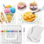 Textur�e magique ultime �ponge � dessin 3d kit de peinture popcorn puffy diy kit de peinture puffy magique ...