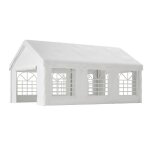 Thanaddo tonnelle 4x6m tonnelle pliable de jardin imperméable avec 6 parois et chapiteau pliable pour ... Thanaddo tonnelle 4x6m tonnelle pliable de jardin imperméable avec 6 parois et chapiteau pliable pour ...