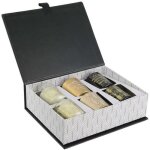 Coffret de 6 bougies - senteur vanille - noir Coffret de 6 bougies - senteur vanille - noir