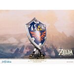 The legend of zelda breath of the wild - statuette hylian shield standard edition 29cm
