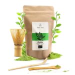 Th� matcha bio kit mary rose japonais vert poudre 100g fouet bambou aide � la perte de poids