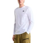 The north face t - shirt evolution simple dome regular blanc - nf0a8eu3fn4