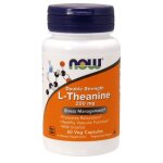 L - thanine 200mg 60 caps standard now foods acides amines - bcaa