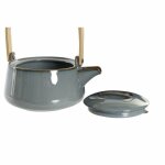 Théière - dkd home decor - porcelaine - gris - 1 l - non compatible lave - vaisselle Théière - dkd home decor - porcelaine - gris - 1 l - non compatible lave - vaisselle