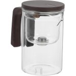 Thire en verre avec infuseur  th amovible adapte  la maison et au bureau