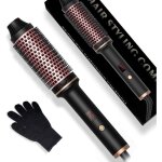 Thermal brush lonic brosse ronde chauffante 38mmbrosses soufflantes avec peigne chauffantbrosse lissante ...