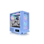 Botier pc - thermaltake - ceres 330 tg argb - hydrangea blue - 25 ans dition limite - atx