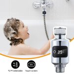 Thermom�tre de bain - douche affichage num�rique �lectronique domestique affichage de la temp�rature ...