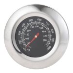 Thermom�tre barbecue 7. 5cm gamme 50 - 500�c compatible weber kettle smoker kamado charbroil pit boss ...