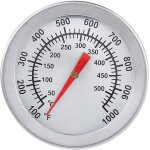Thermomtre pour barbecue thermomtre de four en acier inoxydable thermomtre  affichage analogique ...