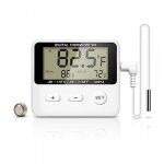 Thermomtre daquarium numrique thermomtre prcis pour aquarium et terrarium avec alarme de temprature ...
