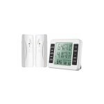 Thermomtre frigo alarme temprature rfrigrateur et conglateur sans fil avec 2 capteurs