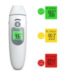 Thermometre frontal adulte thermometre sans contact thermom�tre m�dical frontal et auriculaire