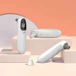 Thermom�tre frontal et auriculaire num�rique sans contact infrarouge pour b�b� adulte avec alarme de ...
