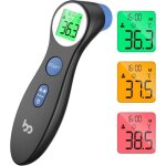 Thermomtre frontal bebe et adultesthermometre medical numrique sans contact pour la fivrethermomtre ...
