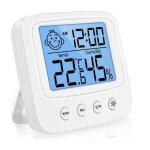 Thermomtre hygromtre intrieur digital  haute prcision hygromtre digital intrieur thermomtre numrique ...