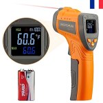Thermomtre infrarouge laser numrique inkbird pour four  pizza et cuisson thermomtre infrarouge - ...