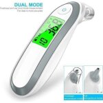 Thermometre infrarouge medical pour bebe enfant adulte da138 ecran lcd rapide