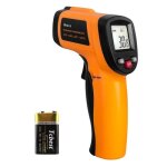 Thermomtre infrarouge sans contact laser thermomtre infrarouge de - 50c  550c ecran lcd rtroclair ...