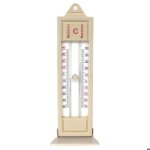 Thermom�tre num�rique - xvx - max - min - serre et jardin - fixation murale - �cran lcd haute visibilit� ...