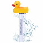 Thermomètre de piscine flottant thermomètre flottant avec ficelle thermomètre à eau de style canard pour ... Thermomètre de piscine flottant thermomètre flottant avec ficelle thermomètre à eau de style canard pour ...