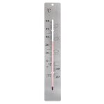 Thermomtre universel - orion - acier inoxydable - 28 cm - intrieur / extrieur