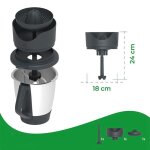 Pour thermomix tm5 tm6 tm31 sparateur de jus extracteur citron orange jus attachement panier cuisine ...