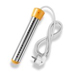 Thermoplongeur baignoire 3000w thermoplongeur lectrique thermoplongeur de voyage(jaune)