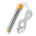 Thermoplongeur baignoire lectrique chauffe - eau inox 2000w idal pour piscine et baignoire modle jaune ...