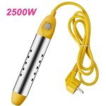 Thermoplongeur chauffe - eau  arrt automatique lectrique 2500w pour seaux piscines gonflables baignoires ...