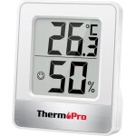 Thermopro tp49 petit hygromtre numrique thermomtre dambiance thermomtre dambiance moniteur de temprature ...