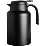 Thermos 20 l carafe isotherme en acier inoxydable conservation du chaud et du froid 24 h (noir)