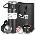Thermos avec 3 tasses 500ml cadeau lgant tasse thermique