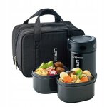 Thermos djeuner zojirushi sw - eze35 - ba 350 ml noir