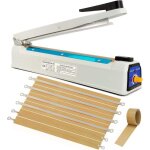 Thermoscelleuse machine � sceller soudeuse sac plastique 400mm scelleuse thermique impulsions machinejoint ...
