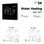 Thermostat intelligent - arhatreya - wi - fi - Écran tactile - contrôle vocal - programmable Thermostat intelligent - arhatreya - wi - fi - Écran tactile - contrôle vocal - programmable