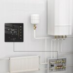 Thermostat wifi - arhatreya - programmable - chauffage au sol - ip20 Thermostat wifi - arhatreya - programmable - chauffage au sol - ip20
