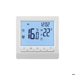 Thermostat de chauffage electrique bouton manuel 16a affichage negatif caracteres blancs sur fond noir ...