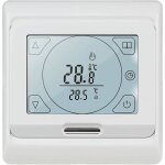Thermostat de chauffage au sol électrique programmable 16a avec capteur thermostat dambiance numérique ... Thermostat de chauffage au sol électrique programmable 16a avec capteur thermostat dambiance numérique ...