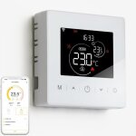 Thermostat connect� wifi thermostat chaudi�re gaz programmable compatible alexa