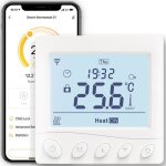 Thermostat connect wifi plancher chauffant  eau calendrier et tlcommande sans hub compatible avec ...