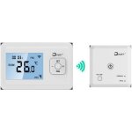 Thermostat dambiance programmable - ulisem - grand �cran lcd - contr�le sans fil 200m - programmation ...