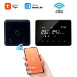 Thermostat intelligent sans fil tuya rf wifi régulateur de température pour chaudière à gaz fonctionne ... Thermostat intelligent sans fil tuya rf wifi régulateur de température pour chaudière à gaz fonctionne ...
