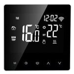 Thermostat intelligent wi - fi lcd me81h pour chauffage au sol �lectrique mural tuya ac230v