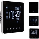 Thermostat intelligent wifi contr?leur de temprature pour chauffage lectrique cran lcd cran tactile ...