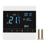 Thermostat lcd ventilo - convecteur climatiseur panneau interrupteur domestique contrleur de temprature ...