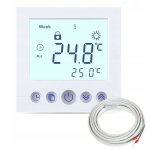 Thermostat programmable - arhatreya - c16. h3 - cran lcd - rtroclairage bleu - chauffage lectrique ...